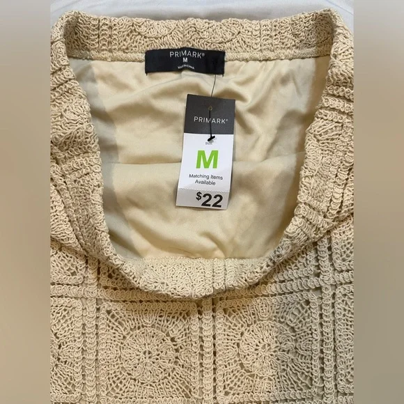 Primark Beige Crochet Skirt - Picture 6 of 8
